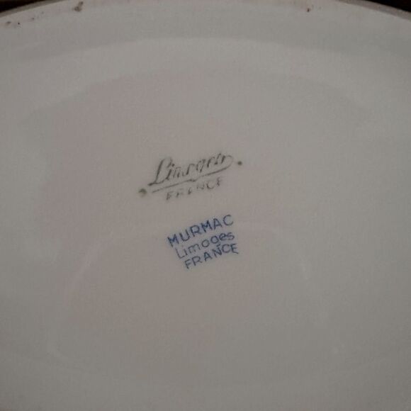 Vintage Collectible 1900's Haviland Limoges Pheasant oval covered bowl - Picture 6 of 7